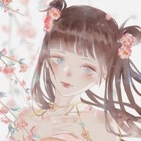 白色的情侣头像动漫头像(15)