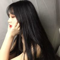 短发非主流背影女生头像霸气(12)