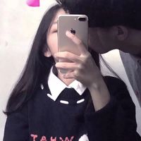 情侣头像真人背影图片大全(11)