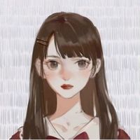 头像森系小清新卡通女(7)