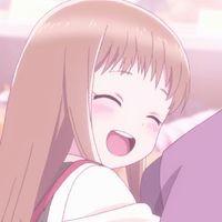 卡通女生简约头像短发