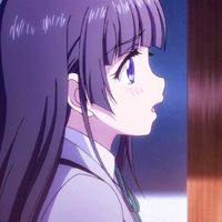穿校服女生动漫头像
