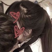 齐刘海女孩情侣头像大全(2)