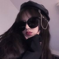 头像女生海边侧面(11)