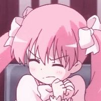 高清蓝色系女头像动漫情侣头像(10)