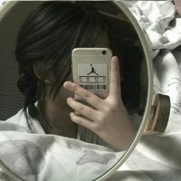 抱猫少女头像 情侣(4)