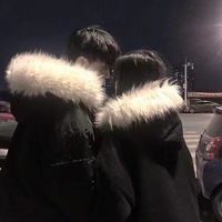 萤火虫之森面具情侣头像(11)