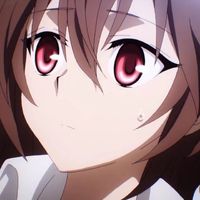 学生小女孩卡通头像(6)