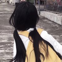 抱猫少女头像 情侣(9)