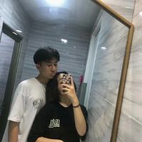 老人一男一女情侣头像背影图片