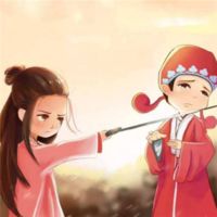 抱猫少女头像 情侣(3)