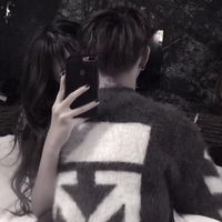 泡妞情侣头像(12)