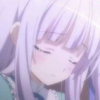女生动漫黑白头像酷(18)