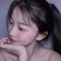 高清蓝色系女生头像小清新自然(3)