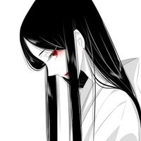 遮脸图片女生头像卡通
