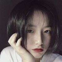 闺蜜头像简笔画女生(12)