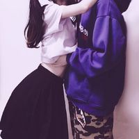 情侣头像现代萌系