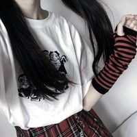 短发非主流背影女生头像霸气(13)