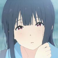 动漫冷漠系列的情侣头像女生