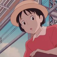 风景头像卡通女生背影图片大全(3)