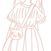卡通qq头像 可爱女生(19)