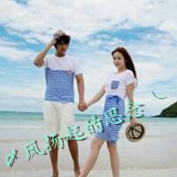 带文字的海边图片唯美图片女生头像