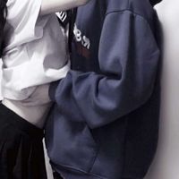 戴口罩情侣头黑白头像女生头像女生(17)