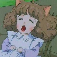 戴帽子的猫咪情侣头像卡通头像(20)