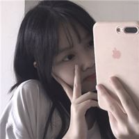 唯美女生丸子头头像女生头像(16)