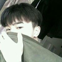 二次元男生头像萌帅黑白头像(15)