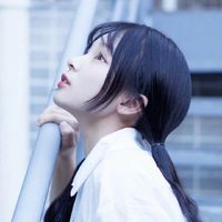 女生头像雪天