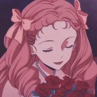 qq头像动漫女生黑白的