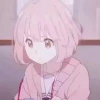 女 头像 卡通 左手戴表
