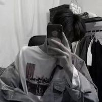 头像男生黑色