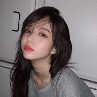 暖色系女生唯美头像