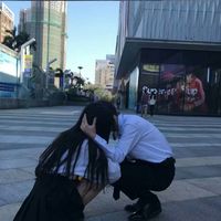 全是绿色情侣头像