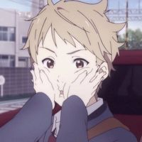 情侣头像动画吃面条