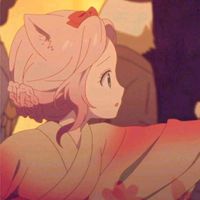 红底猫咪情侣头像(1)
