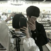 情侣头像两人带耳钉(17)