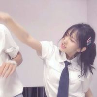 穿校服最美的情侣头像