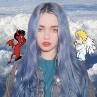 欧美女生海边背影头像