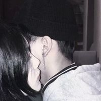 海边背影头像情侣头像一对(20)