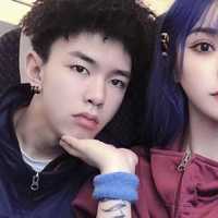 哈士奇和柴犬情侣头像图片(16)