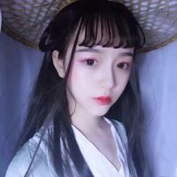 女生头像直发黑发(13)