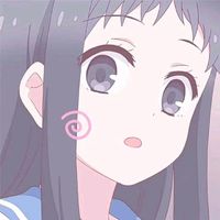 围巾动漫女孩头像图片