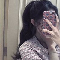 短发非主流背影女生头像霸气(15)