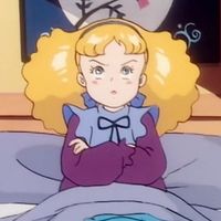 超萌卡通微笑女生头像带字(11)