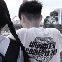不良少年头情侣头像(2)