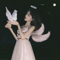 女生头像穿黑色衣服的背影(11)