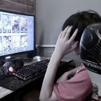 男生鬼面具头像图片